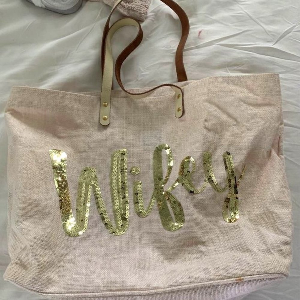 Canvas "Wifey" Tote